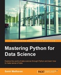 Cover: Mastering Python for Data Science - Packt Publishing