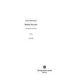 Enlarge image Cover: Reality Preview - Neue Musik