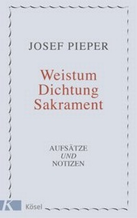 Bild: Weistum, Dichtung, Sakrament - Kösel
