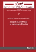 Cover: Empirical Methods in Language Studies - Peter Lang Verlag