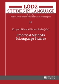 Abbildung von: Empirical Methods in Language Studies - Peter Lang Verlag