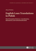 Cover: English Loan Translations in Polish - Peter Lang Verlag