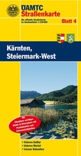 Cover: &Ouml;AMTC Stra&szlig;enkarte Blatt 4, K&auml;rnten, Steiermark-West 1:150 000 - MAIRDUMONT