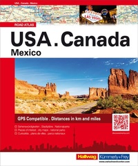 Abbildung von: Hallwag Strassenatlas USA, Canada, Mexico - Hallwag Kümmerly+Frey