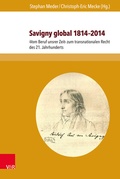 Cover: Savigny global 1814-2014 - Brill Deutschland