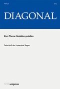 Cover: Gestalten gestalten - Brill Deutschland