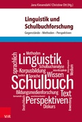 Cover: Linguistik und Schulbuchforschung - Brill Deutschland