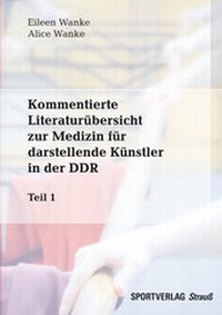 Abbildung von: Kommentierte Literaturübersicht zur Medizin für darstellende Künstler in der DDR. Teil 1 - Sportverlag Strauß