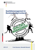 Cover: Qualit&auml;tsmanagement im Bundessportfachverband - Sportverlag Strau&szlig;