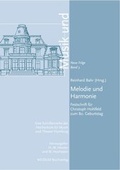 Cover: Melodie und Harmonie - Weidler bei Frank & Timme