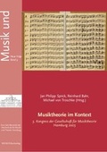 Cover: Musiktheorie im Kontext - Weidler bei Frank & Timme
