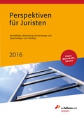 Cover: Perspektiven f&uuml;r Juristen 2016 - e-fellows.net