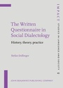 Cover: The Written Questionnaire in Social Dialectology - John Benjamins Publishing Co