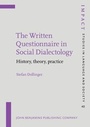 Cover: The Written Questionnaire in Social Dialectology - John Benjamins Publishing Co