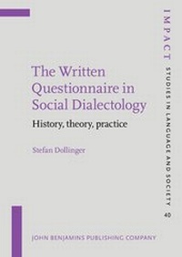 Abbildung von: The Written Questionnaire in Social Dialectology - John Benjamins Publishing Co