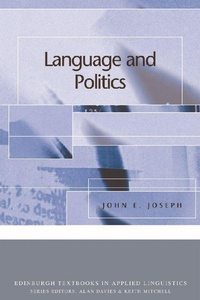Enlarge image Cover: Language and Politics - Edinburgh University Press