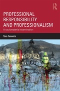 Cover: Professional Responsibility and Professionalism - Routledge