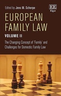 Cover: European Family Law Volume II - Edward Elgar Publishing
