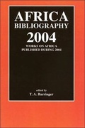 Cover: Africa Bibliography 2004 - Edinburgh University Press
