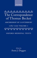 Cover: The Correspondence of Thomas Becket, Archbishop of Canterbury 1162-1170 - Oxford University Press