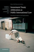 Abbildung von: Investment Treaty Arbitration as Public International Law - Cambridge University Press