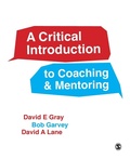 Cover: A Critical Introduction to Coaching and Mentoring - SAGE Publications Ltd