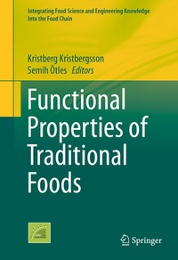 Enlarge image Cover: Functional Properties of Traditional Foods - Springer