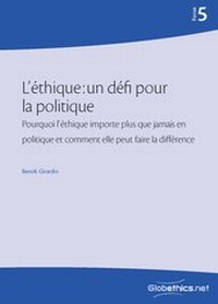 Abbildung von: L'éthique: un défi pour la politique - Globethics.net