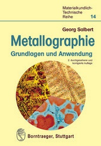 Enlarge image Cover: Metallographie - Borntraeger