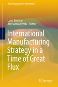 Cover: International Manufacturing Strategy in a Time of Great Flux - Springer