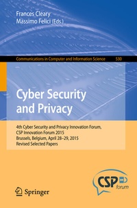 Abbildung von: Cyber Security and Privacy - Springer