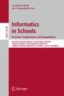 Cover: Informatics in Schools. Curricula, Competences, and Competitions - Springer