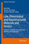 Cover: Low-Dimensional and Nanostructured Materials and Devices - Springer