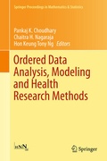 Cover: Ordered Data Analysis, Modeling and Health Research Methods - Springer