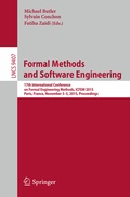 Cover: Formal Methods and Software Engineering - Springer