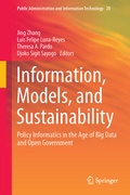 Cover: Information, Models, and Sustainability - Springer