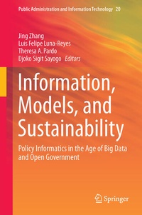 Enlarge image Cover: Information, Models, and Sustainability - Springer