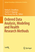 Cover: Ordered Data Analysis, Modeling and Health Research Methods - Springer