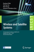 Cover: Wireless and Satellite Systems - Springer