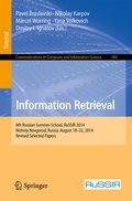 Cover: Information Retrieval - Springer