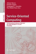 Cover: Service-Oriented Computing - Springer