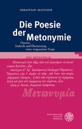 Cover: Die Poesie der Metonymie - Universit&auml;tsverlag Winter