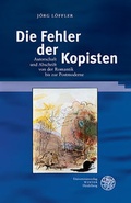 Cover: Die Fehler der Kopisten - Universit&auml;tsverlag Winter