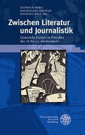 Cover: Zwischen Literatur und Journalistik - Universit&auml;tsverlag Winter