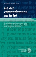 Cover: 'De diz comandemenz en la lei' - Universit&auml;tsverlag Winter