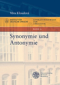 Abbildung von: Synonymie und Antonymie - Universitätsverlag Winter