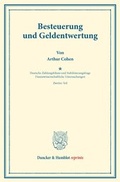 Cover: Besteuerung und Geldentwertung. - Duncker & Humblot