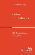 Cover: Institutionen - Institutiones - wbg Academic in Herder