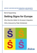 Cover: Setting Signs for Europe - ibidem