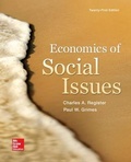Cover: Economics of Social Issues - McGraw-Hill Inc.,US